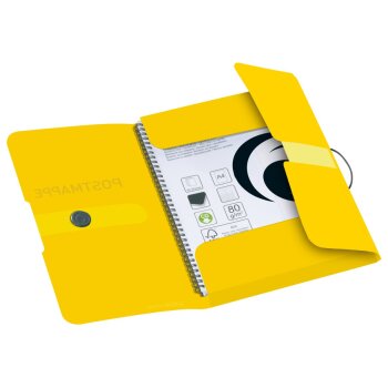 herlitz Gummizugmappe easy orga to go PP A4 gelb...