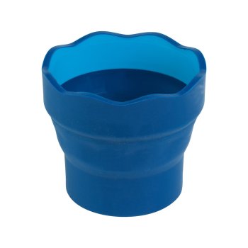 FABER-CASTELL Wasserbecher CLIC & GO, blau