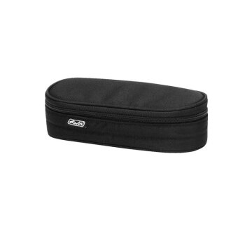 herlitz Schlamper-Etui, aus Nylon, schwarz