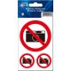 TSI Aufkleber "Fotografieren verboten"