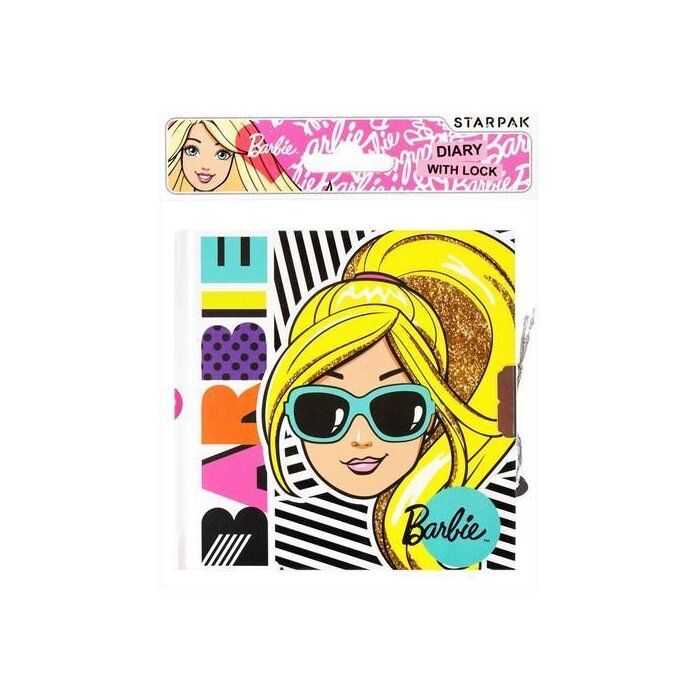 Barbie denník so zámkom