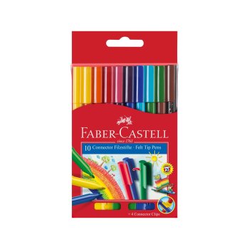 FABER-CASTELL fixky CONNECTOR PEN - 10 kusov