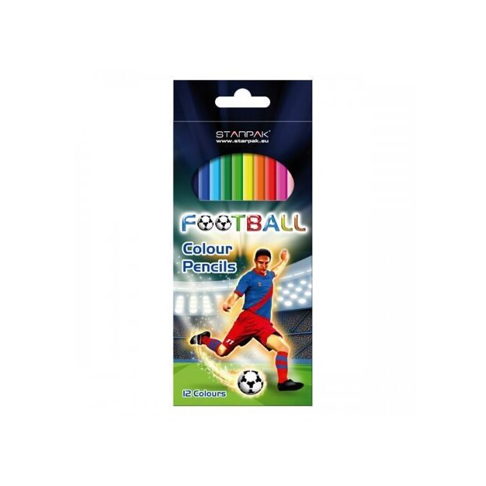 STARPAK 12 farbičiek - "Football"