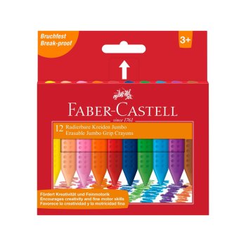 FABER-CASTELL gumovateľné kriedové pastelky...
