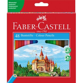 FABER-CASTELL šesťhranné farbičky CASTLE -...