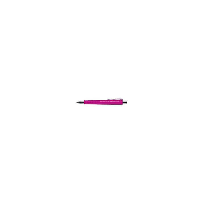 FABER-CASTELL Druckkugelschreiber POLY BALL XB, pink