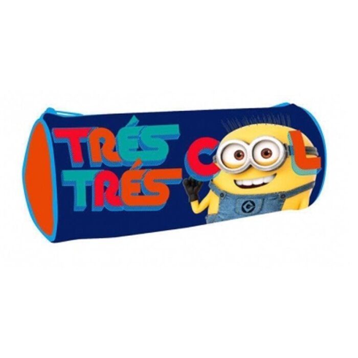Minions etue puzdro na perá "Trés Trés Cool" - oranžovo/modré