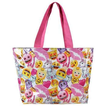 emoji - Strandtasche "Girl"