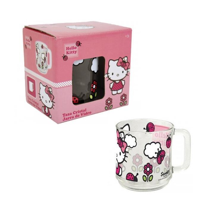 Hello Kitty - Glas mit Henkel