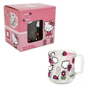 Hello Kitty - Glas mit Henkel