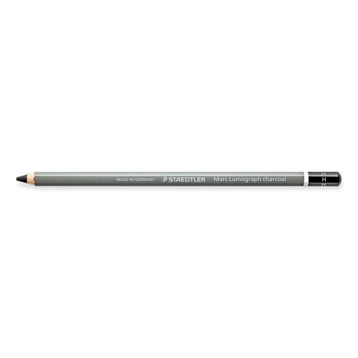 STAEDTLER Uhlie v ceruzke Mars Lumograph charcoal, stupeň tvrdosti: H