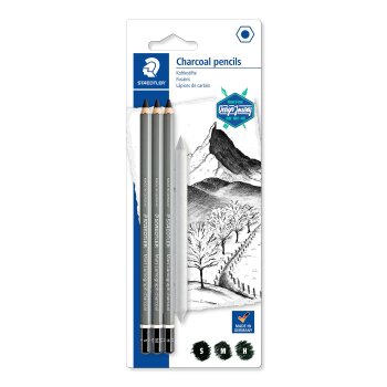 STAEDTLER uhoľ v ceruzke Mars Lumograph charcoal - 4 ks...