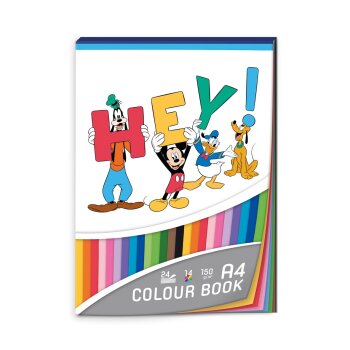 ARGUS blok farebných papierov A4 - Disney Mickey...