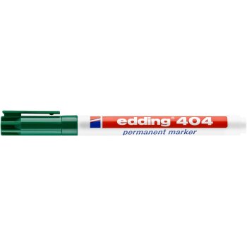edding 404 permanentný popisovač - zelený