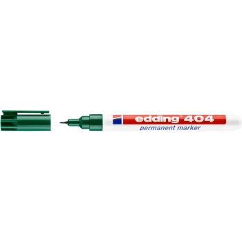 edding 404 permanentný popisovač - zelený