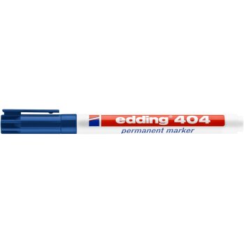 edding 404 permanentný popisovač - modrý