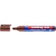edding 33 Brilliant Papiermarker braun