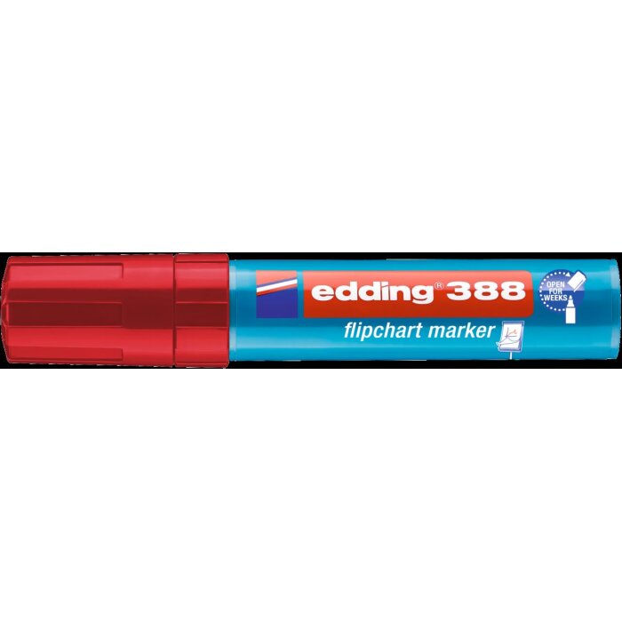 edding 388 flipchartový popisovač - červený