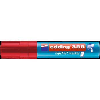 edding 388 flipchartový popisovač - červený