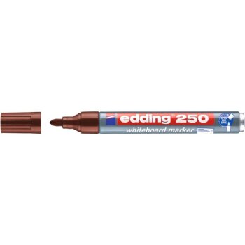 edding 250 Whiteboardmarker braun
