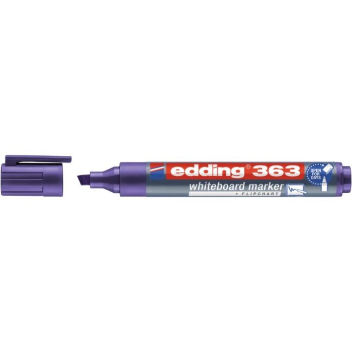 edding 363 popisovač na biele tabule - fialový