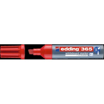 edding 365 popisovač na biele tabule - červený