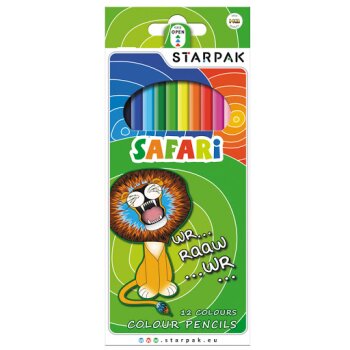 STARPAK Safari farbičky - 12 farieb