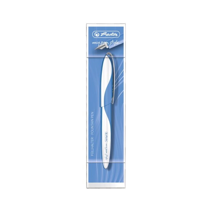 herlitz Füllhalter my.pen style Fresh Color Blocking baltic blue
