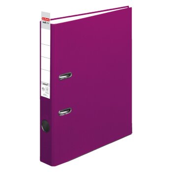 herlitz Ordner maX.file protect A4 50mm brombeere