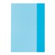 herlitz Heftschoner DIN A5, PP, transparent-blau