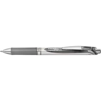 Pentel Liquid Gel-Tintenroller EnerGel BL77, grau -...