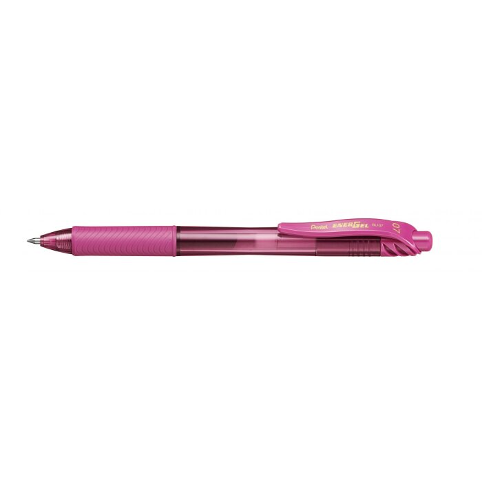 Pentel Liquid Gelový roller EnerGel-X BL107, ružový - Rýchloschnúce gélové pero