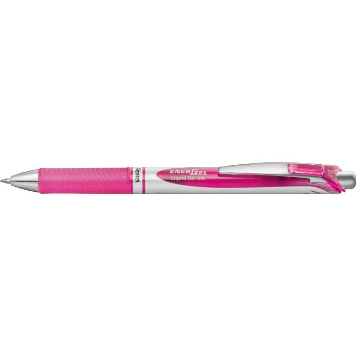 Pentel Liquid Gel-Tintenroller EnerGel BL77, pink - Hochwertiger Gelschreiber