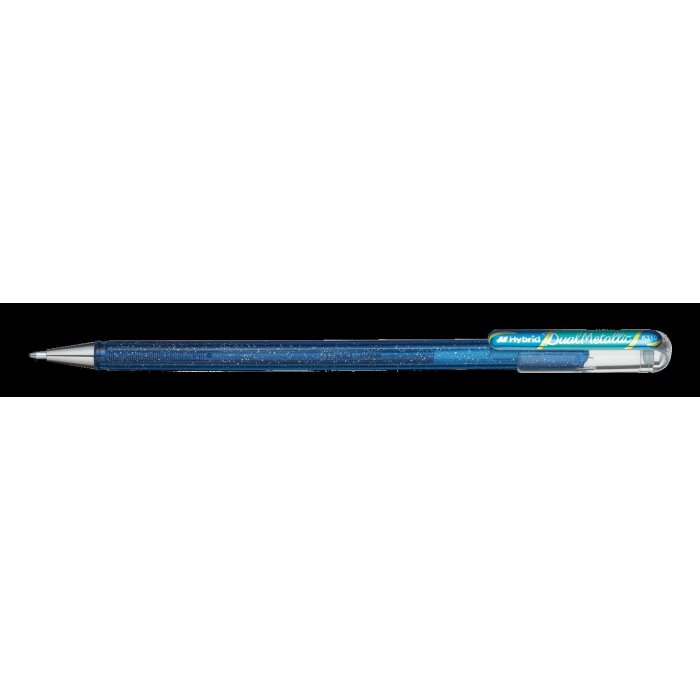 Pentel Hybrid Gel-Tintenroller "Dual Pen", blau/grün