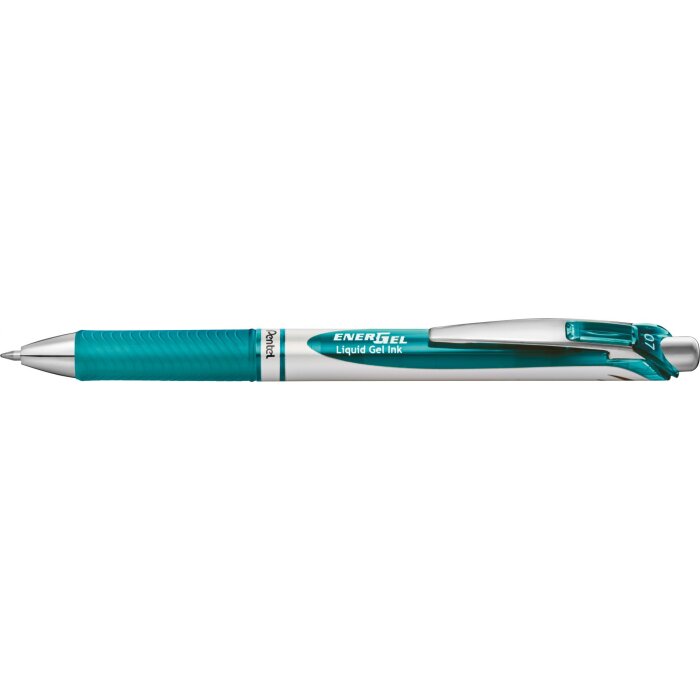 Pentel Liquid Gel-Tintenroller EnerGel BL77, türkis - Hochwertiger Gelschreiber