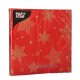 PAPSTAR Weihnachts-Motivservietten "Christmas Shine", rot