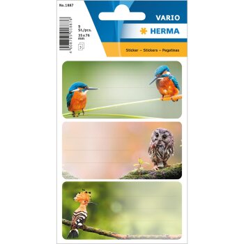 HERMA nalepovacie etikety na učebnice VARIO - 76 x 35 mm...