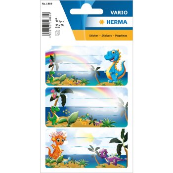 HERMA nalepovacie etikety na učebnice VARIO - 76 x 35 mm...
