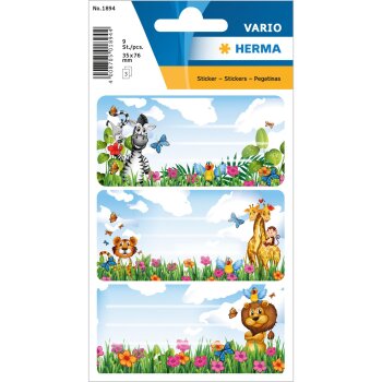 HERMA nalepovacie etikety na učebnice VARIO - 76 x 35 mm...