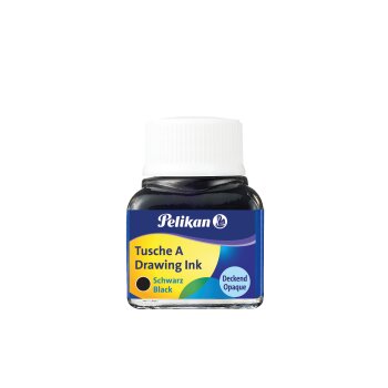 Pelikan Tusche 10ml im Glas schwarz