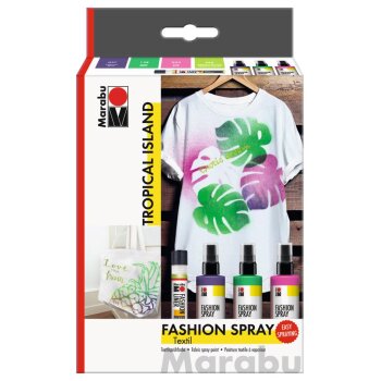Marabu Fashion Spray Sada „Tropical Island“
