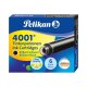 Pelikan 4001 Standard Tintenpatrone schwarz 6er