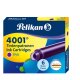 Pelikan 4001 Standard Tintenpatrone violett 6er