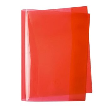 JOLLY COVER Heftschoner EXTRA STARK 160µm QUART rot