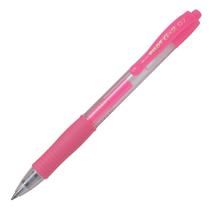 PILOT Gelschreiber G2 07 Neon, neonpink