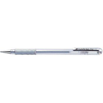 Pentel Gélové pero Hybrid Gel Grip K118L, biele