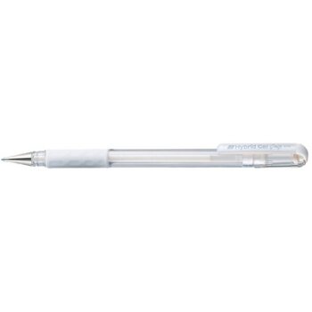 Pentel Gélové pero Hybrid Gel Grip K118L, biele