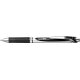 Pentel Liquid Gel-Tintenroller EnerGel BL77, schwarz - Hochwertiger Gelschreiber mit Druckmechanik