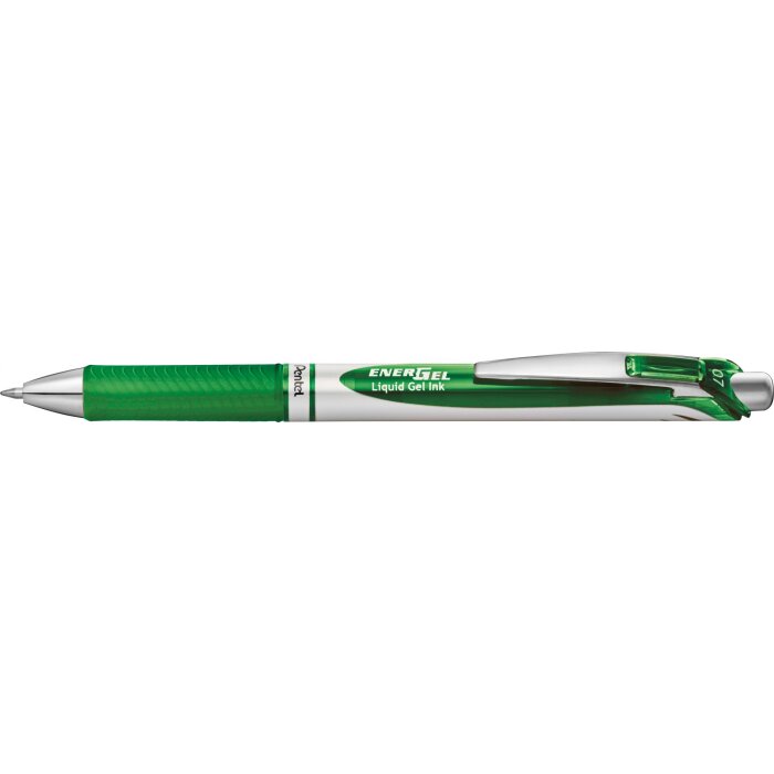 Pentel Liquid Gelový roller EnerGel BL77, zelený - Kvalitné gélové pero