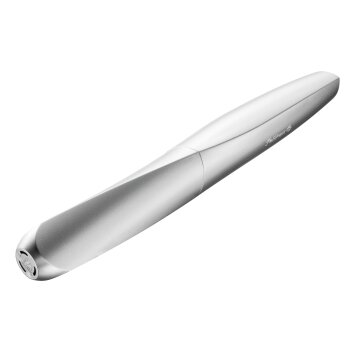 Pelikan Twist Tintenroller, silber/schwarz L+R